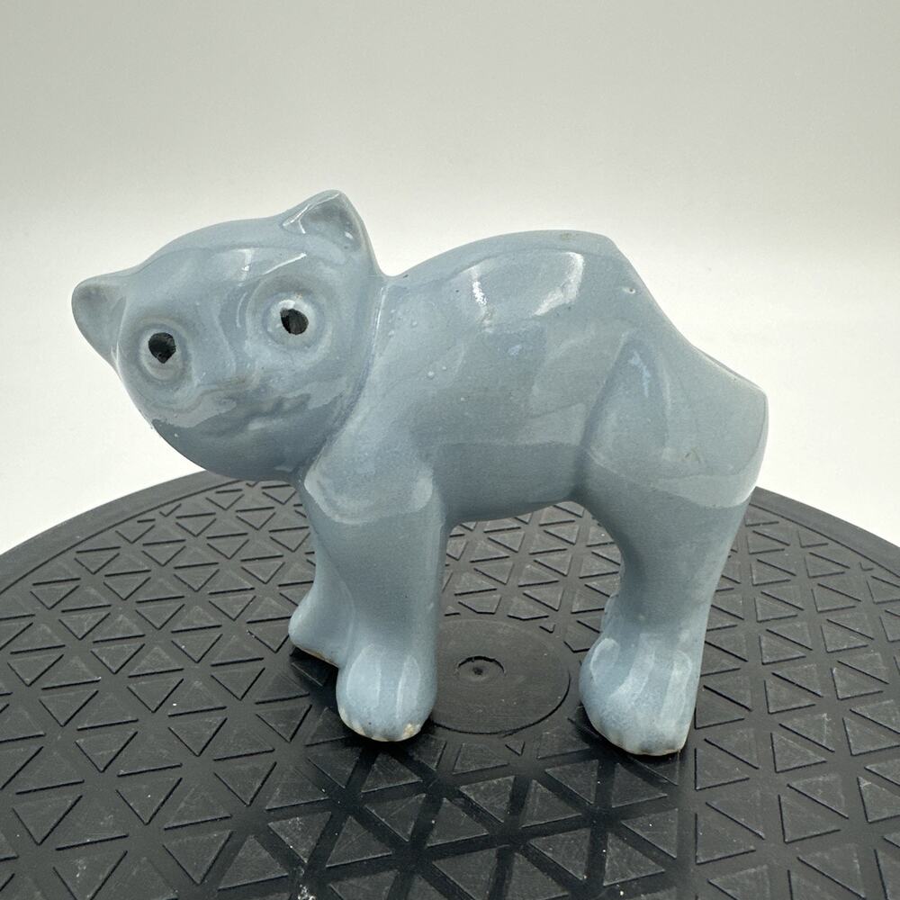 Cute Vintage Succulent Cactus Cat Planter 4” MCM